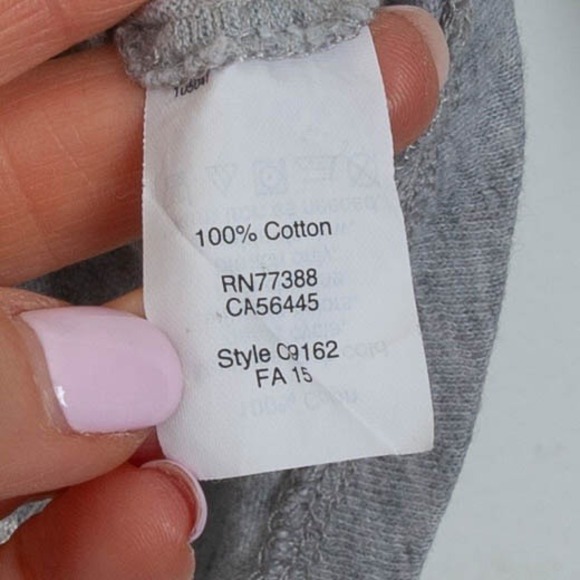 J. Crew Womens Gray 3/4 Sleeve Embroidered Floral Knit Top Size XS Preppy Casual - Picture 5 of 7